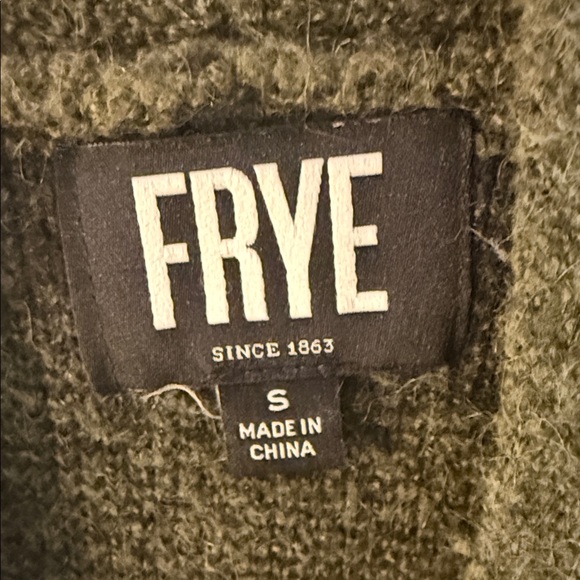 Frye Olive Textured Knit Sweater - Picture 2 of 5